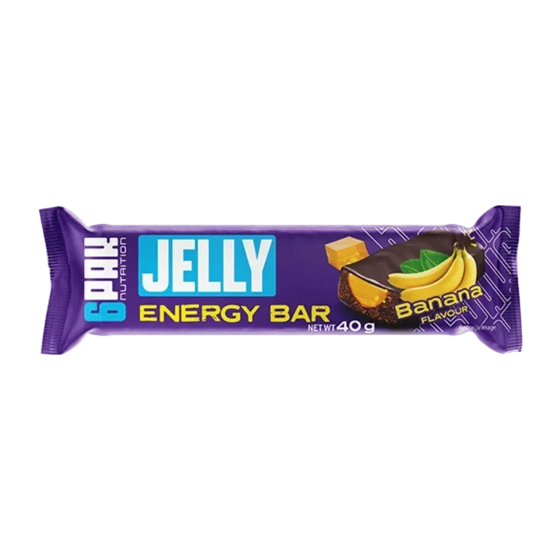 6PAK NUTRITION MUESLI ENERGY BAR – BANANA 40 G.