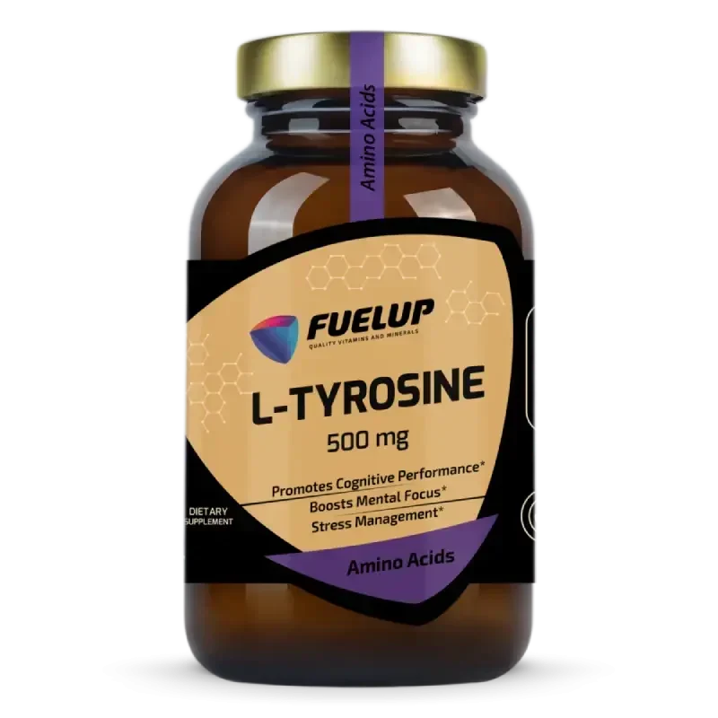 L-TYROSINE 500 MG, 120 VEG KAPS.