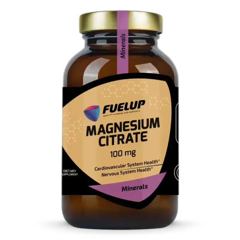 MAGNESIUM CITRATE 100 MG, 120 VEG KAPS
