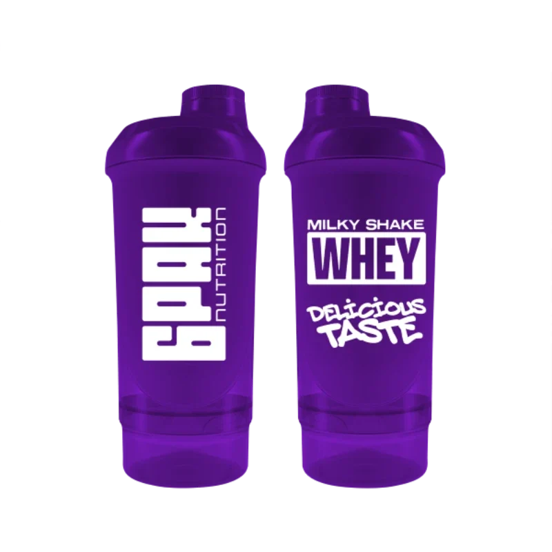 SHAKER WHEY PURPLE 500+150 ML.