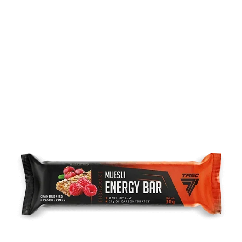MUESLI ENERGY BAR CRANBERRIES & RASPBERRIES