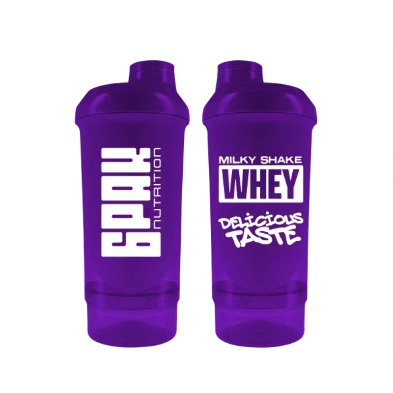 SHAKER WHEY PURPLE 500+150 ML.