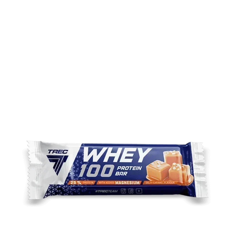 WHEY 100 PROTEIN BAR SALTY CARAMEL FLAVOUR 40 G.