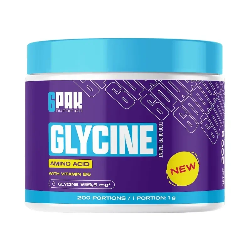6pak-glycine-200g