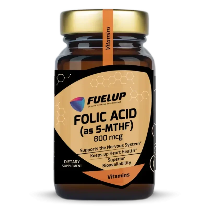 FOLIC ACID (AS 5-MTHF) 800 MCG, 60 TABL