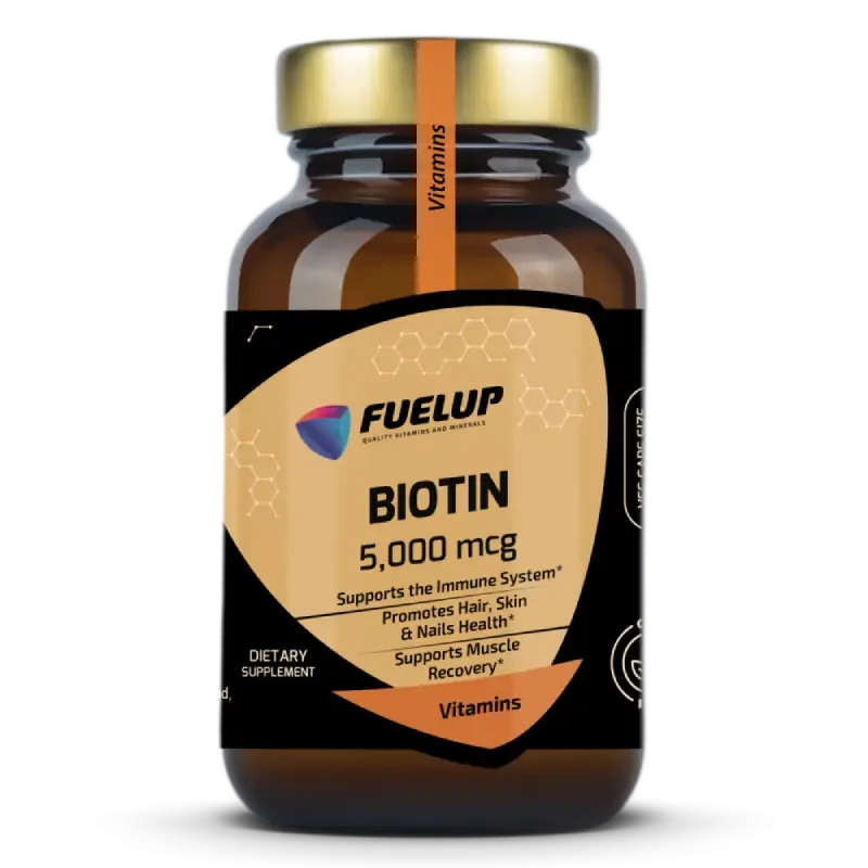 BIOTIN 5000 MCG 60 VEG KAPS