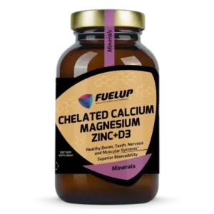 CHELATED CALCIUM MAGNESIUM ZINC + D3, 90 TABL.