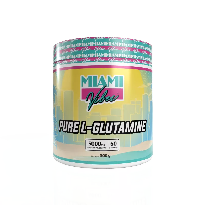 MIAMI VIBES PURE L-GLUTAMINE 300 G.