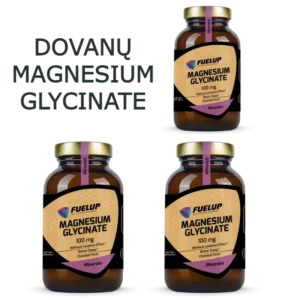 PASIŪLYMAS NR6. 2 MAGNESIUM GLYCINATE + 1 DOVANŲ