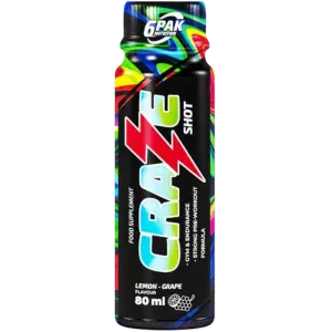 6PAK CRAZE SHOT 80 ML