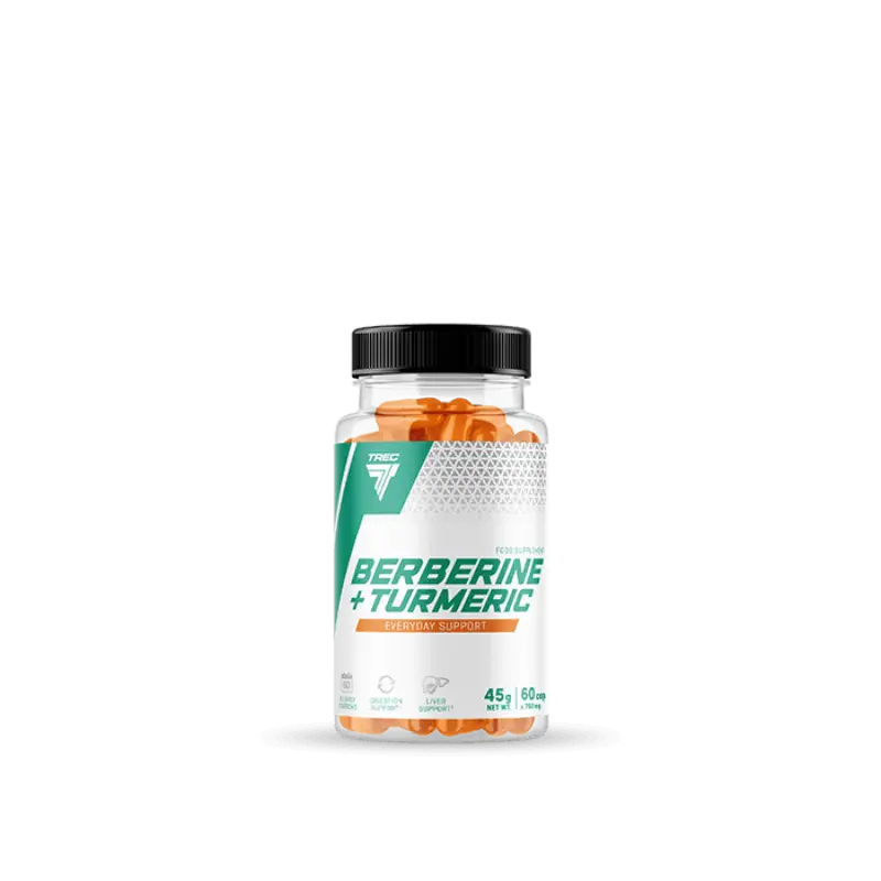 TREC BERBERINE + TURMERIC 60 kaps.