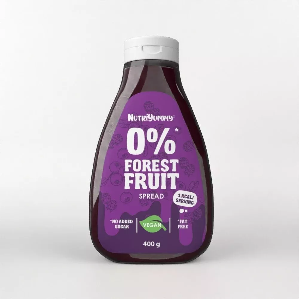 NUTRIYUMMY 0% SYRUP FOREST FRUITS 400G