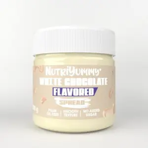 NUTRIYUMMY WHITE CHOCOLATE FLAVORED SPREAD 200G