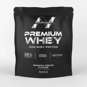 NUTRIYUMMY PREMIUM WHEY BANANA CREAM 500G