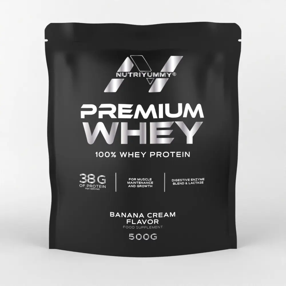 NUTRIYUMMY PREMIUM WHEY BANANA CREAM 500G