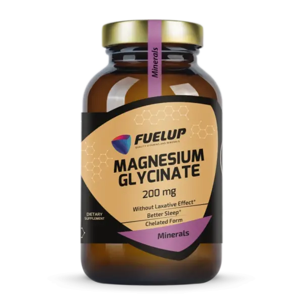 MAGNESIUM GLYCINATE 200 MG 60 VEG KAPS.