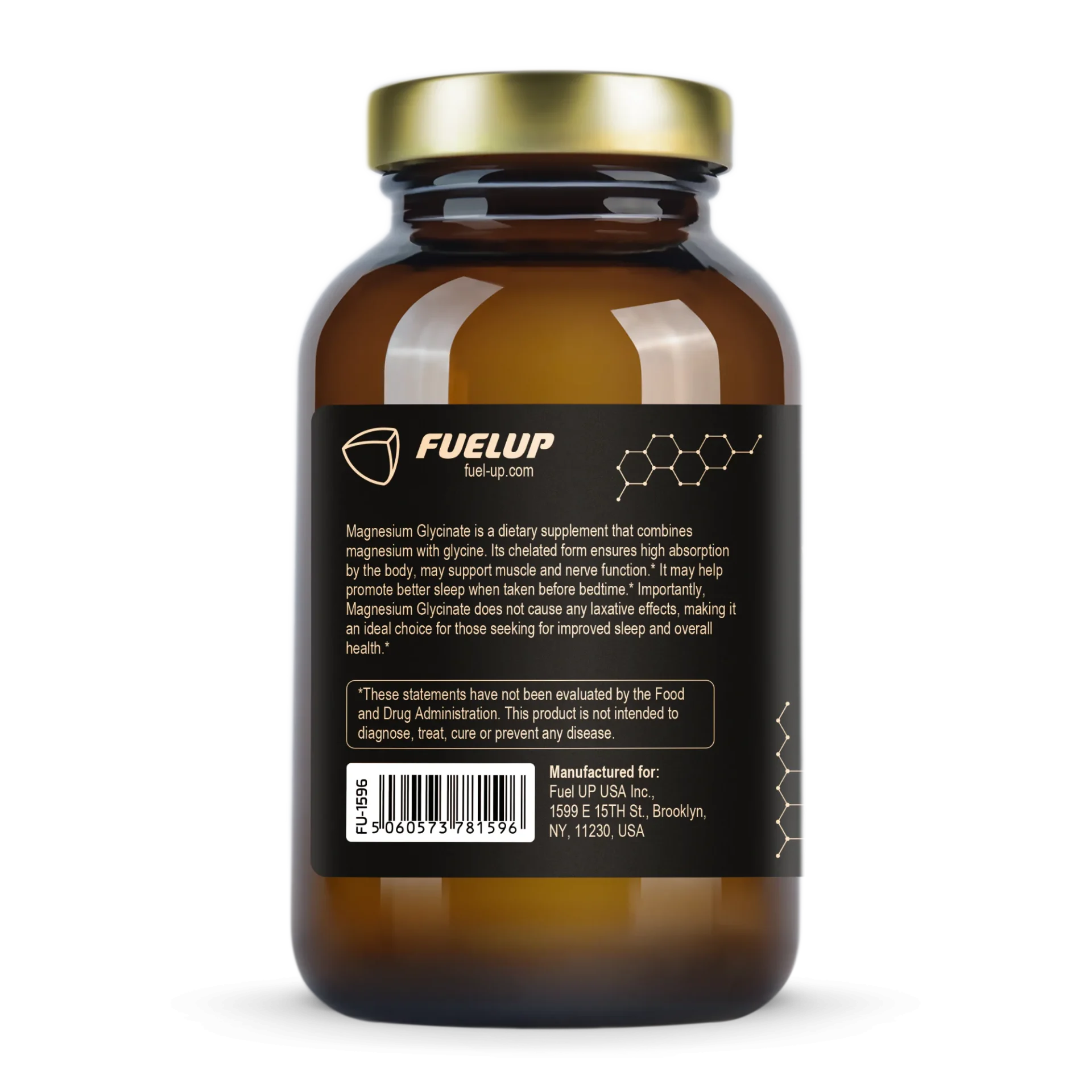 MAGNESIUM GLYCINATE 200 MG 60 VEG KAPS. - Image 4