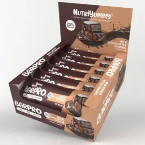 NUTRIYUMMY BARPRO CRUNCHY MILK CHOCO 60G