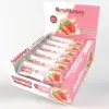 NUTRIYUMMY BARPRO CRUNCHY WHITE CHOCOLATE STYLE COATING & STRAWBERRY 60G
