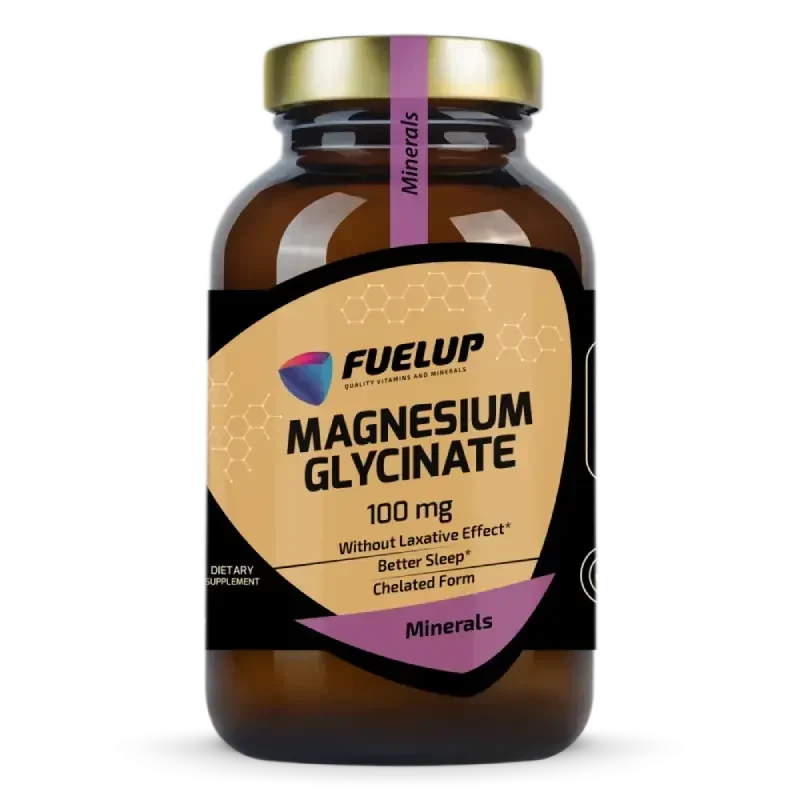 MAGNESIUM GLYCINATE 100 MG, 120 VEG KAPS.