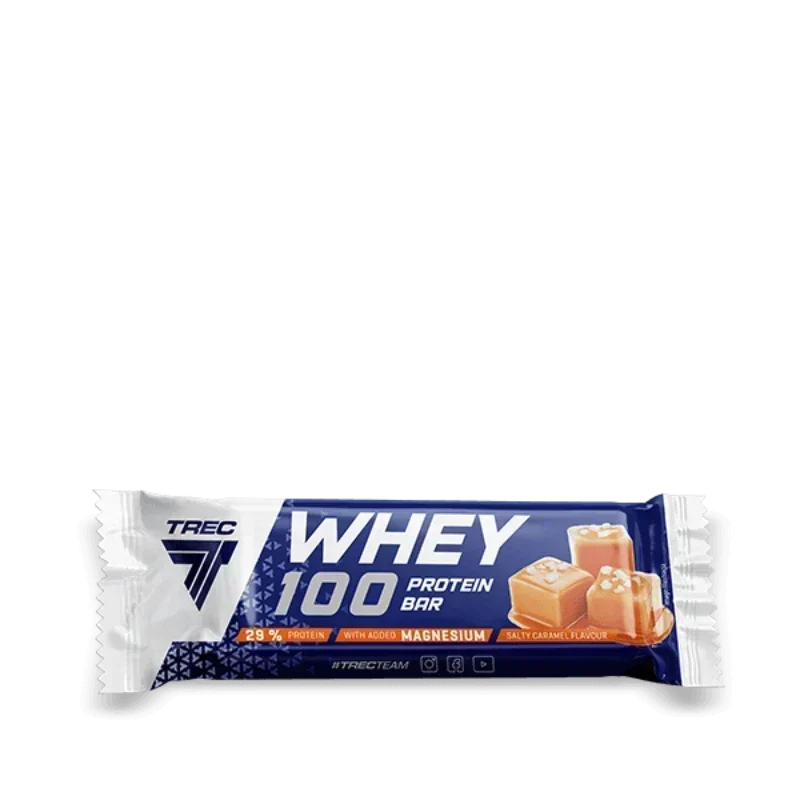 WHEY 100 PROTEIN BAR SALTY CARAMEL FLAVOUR 40 G.